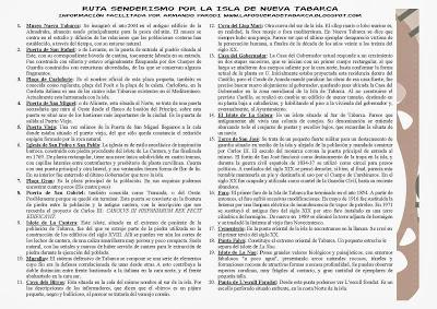 Senderismo en Nueva Tabarca Senderismo en Nueva Tabarca