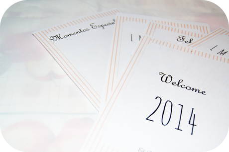 Calendario Imprimible 2014 DIY Calendario Imprimible 2014 DIY