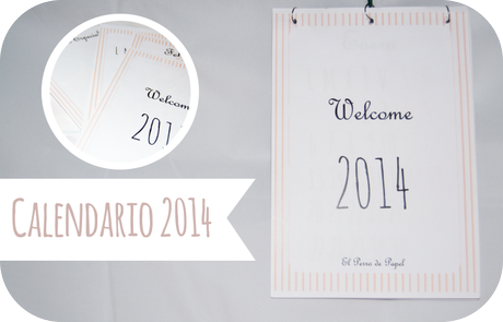 Calendario Imprimible 2014 DIY Calendario Imprimible 2014 DIY