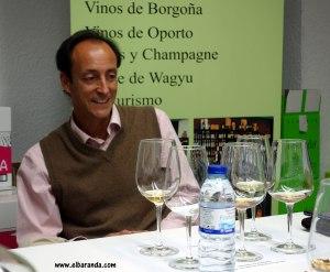 Cata con Juan Manuel Hidalgo, todo un lujo. Juan Manuel Hidalgo