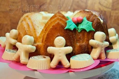 BUNDT CAKE DE NATA CON BOMBONES NAVIDEÑOS Y ¡FELIZ 2014! BUNDT CAKE DE NATA CON BOMBONES NAVIDEÑOS Y ¡FELIZ 2014!