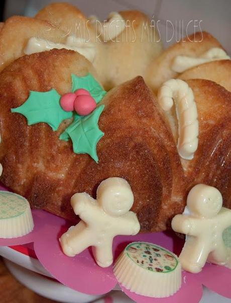 BUNDT CAKE DE NATA CON BOMBONES NAVIDEÑOS Y ¡FELIZ 2014! BUNDT CAKE DE NATA CON BOMBONES NAVIDEÑOS Y ¡FELIZ 2014!