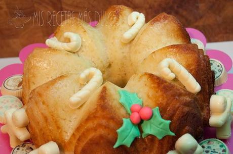 BUNDT CAKE DE NATA CON BOMBONES NAVIDEÑOS Y ¡FELIZ 2014! BUNDT CAKE DE NATA CON BOMBONES NAVIDEÑOS Y ¡FELIZ 2014!