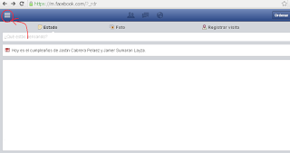Saber ID de facebook paso 1 Saber ID de facebook paso 1
