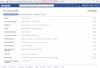 Saber ID de fanpage paso 2 Saber ID de fanpage paso 2