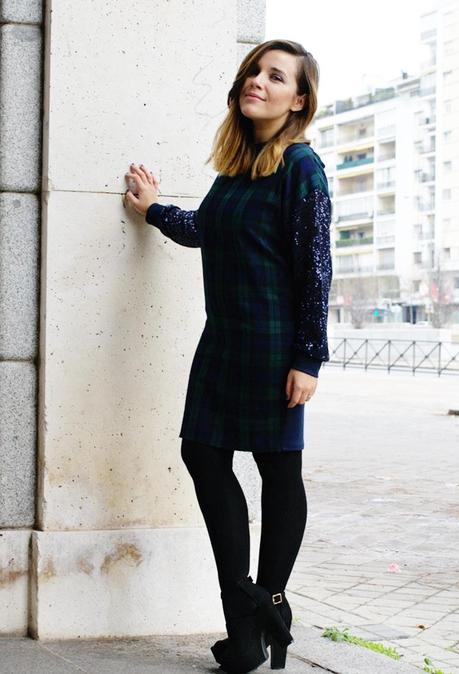 SEQUIN, TARTAN & HAPPY NEW YEAR sequin_and_tartan_dress_asos