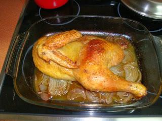 Hoy, receta: Pollo al Horno con cebolla, vino y hierbas de Provenza Hoy, receta: Pollo al Horno con cebolla, vino y hierbas de Provenza