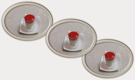 CREMA DE BACALAO CON CREMA DE PIMIENTOS CREMA DE BACALAO CON CREMA DE PIMIENTOS