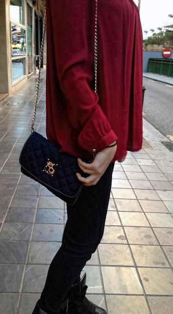 WEARING BLUE + BURGUNDY WEARING BLUE + BURGUNDY