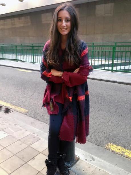 WEARING BLUE + BURGUNDY WEARING BLUE + BURGUNDY