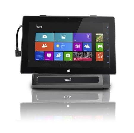 Tobii Mobile: Permite controlar con la vista, una tablet con Windows 8 #CES2014 tobii_mobile