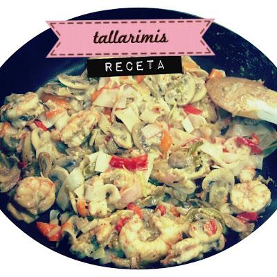 Receta de tallarimis