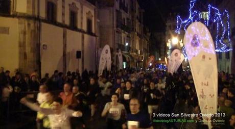 3 videos San Silvestre 2013 Oviedo Llegada a meta