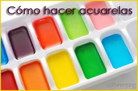 como hacer acuarelas