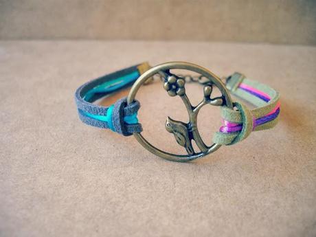 Mis Creaciones ✄✄:Bracelet Bird on Branch Mis Creaciones ✄✄:Bracelet Bird on Branch