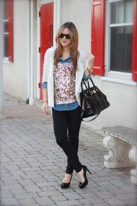 Lentejuelas y Jeans - Qué me pongo? Lentejuelas y Jeans - Qué me pongo?