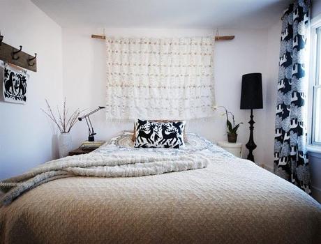 Inspiración de fin de semana: Manta marroquí de boda como cabecero de cama Inspiración de fin de semana: Manta marroquí de boda como cabecero de cama