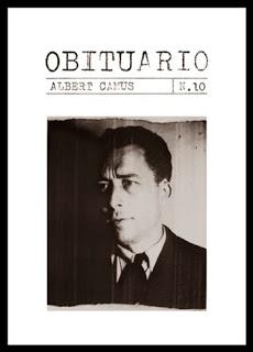 Un texto sobre Albert Camus en Obituario