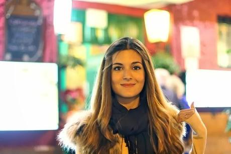 Fur vest at Night Fur vest at Night