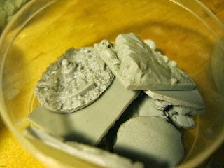 Campo de Batalla: Materiales podemos utilizar en nuestras peanas Campo de Batalla: Materiales podemos utilizar en nuestras peanas