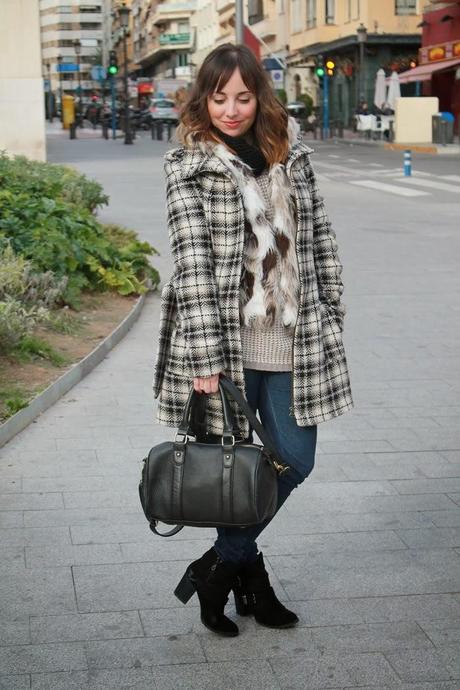 Fur vest with coat Fur vest with coat