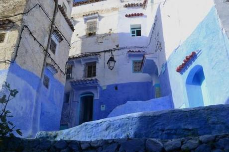 En la Ciudad-Piscina del Norte de Marruecos Más imagenes azuladas de la medina de Chefchaouen