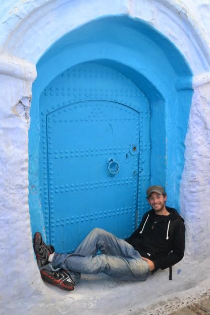 En la Ciudad-Piscina del Norte de Marruecos Chefchaouen, la ciudad piscina del norte marroquí