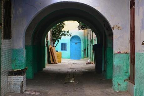En la Ciudad-Piscina del Norte de Marruecos Recorriendo la medina de Tetouan