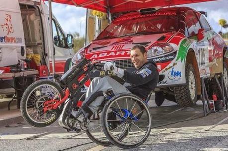 Albert Llovera, Un piloto especial que desafía al Dakar 2014 Albert Llovera, Un piloto especial que desafía al Dakar 2014