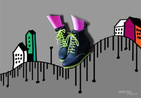 In the city … back to routine! art_shoes_aminta