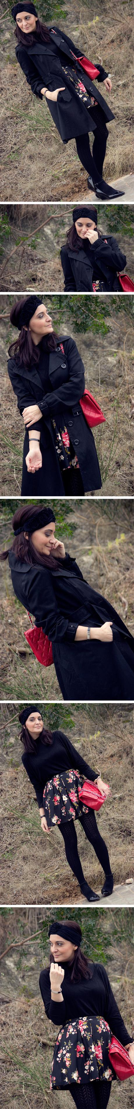 Falda Floreada Falda Floreada