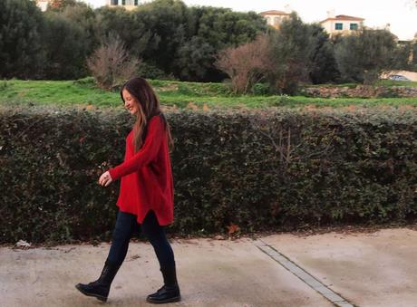 Maxi Red Jumper Maxi Red Jumper