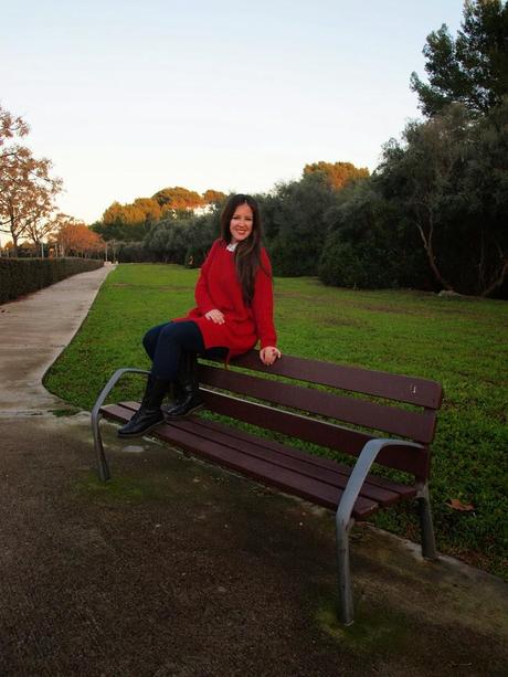 Maxi Red Jumper Maxi Red Jumper