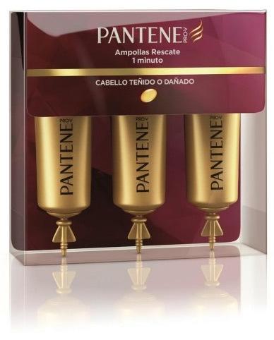 AMPOLLAS RESCATE 1 MINUTO BY PANTENE: ¡FUNCIONAN! AMPOLLAS RESCATE 1 MINUTO PANTENE ELLA LO LLEVA
