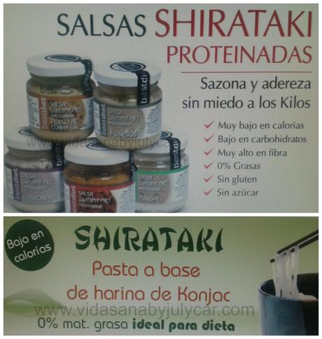 Salsas proteicas, Spaguetti y Arroz shirataki, Frankfurt proteinada, aptas para dieta Dukan