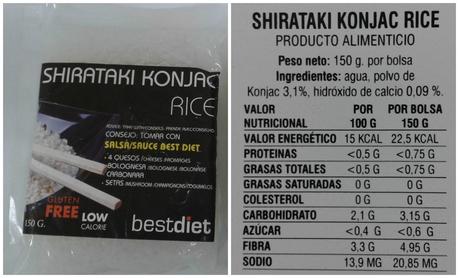 Salsas proteicas, Spaguetti y Arroz shirataki, Frankfurt proteinada, aptas para dieta Dukan