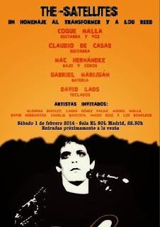 Concierto de homenaje a Lou Reed en Madrid, promovido por Coque Malla