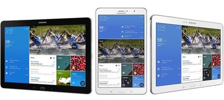 Samsung Galaxy Note Pro y Galaxy Tab Pro Galaxy Tab Pro