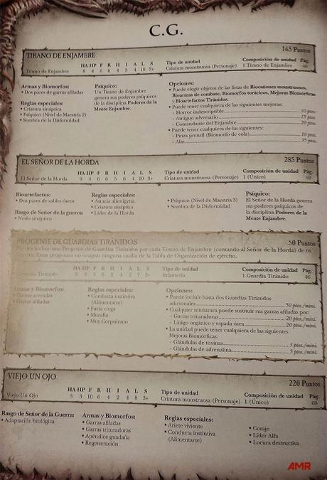 Filtrado el codex tiranido en español(Freak Factory) Filtrado el codex tiranido en español(Freak Factory)