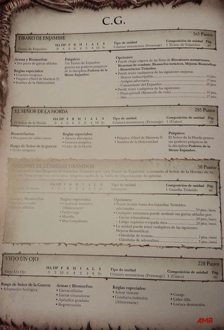 Filtrado el codex tiranido en español(Freak Factory) Filtrado el codex tiranido en español(Freak Factory)