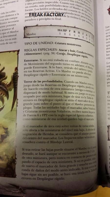 Filtrado el codex tiranido en español(Freak Factory) Filtrado el codex tiranido en español(Freak Factory)