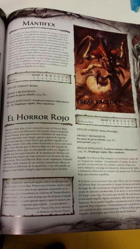 Filtrado el codex tiranido en español(Freak Factory) Filtrado el codex tiranido en español(Freak Factory)