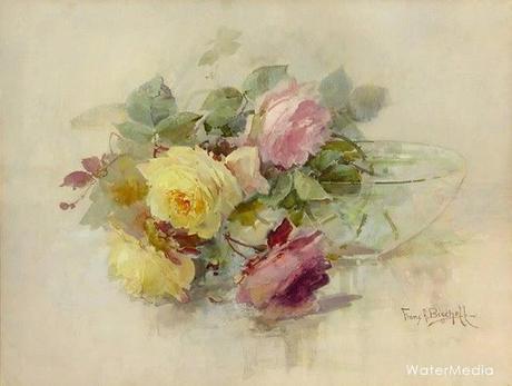 Selección de acuarelas de flores III - Flowers - Watercolor