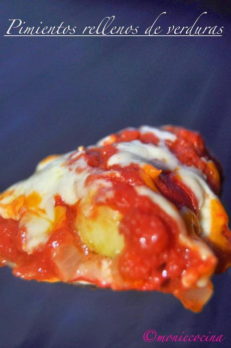 PIMIENTOS RELLENOS DE VERDURAS PIMIENTOS RELLENOS DE VERDURAS