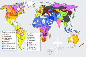 El mundo en mapas mapa-religiones-mundo
