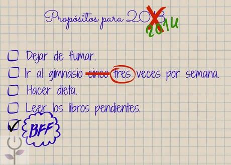 OFF TOPIC ¿Propósitos de Año Nuevo? lista de propósitos para año nuevo