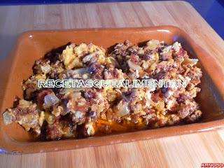 REVUELTO DE MORCILLA REVUELTO DE MORCILLA
