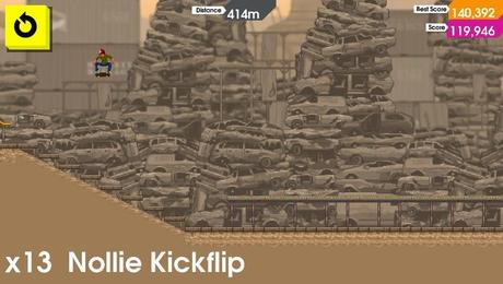 OlliOlli para PS Vita combina los gráficos 2D con el skateboarding más brutal