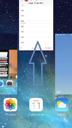 ¿Cómo cerrar aplicaciones en iOS 7? Aplicaciones de el iOS 7