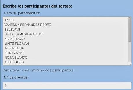 GANADORAS SORTEO JEANNE EN PROVENCE GANADORAS SORTEO JEANNE EN PROVENCE